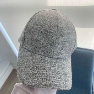 Heather Grey Aritzia Wilfred Free Baseball Cap Hat
